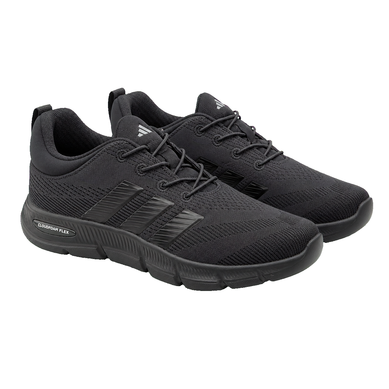 נעלי ספורט לגברים adidas CLOUDFOAM FLEX ELASTIC L WIDE אפור