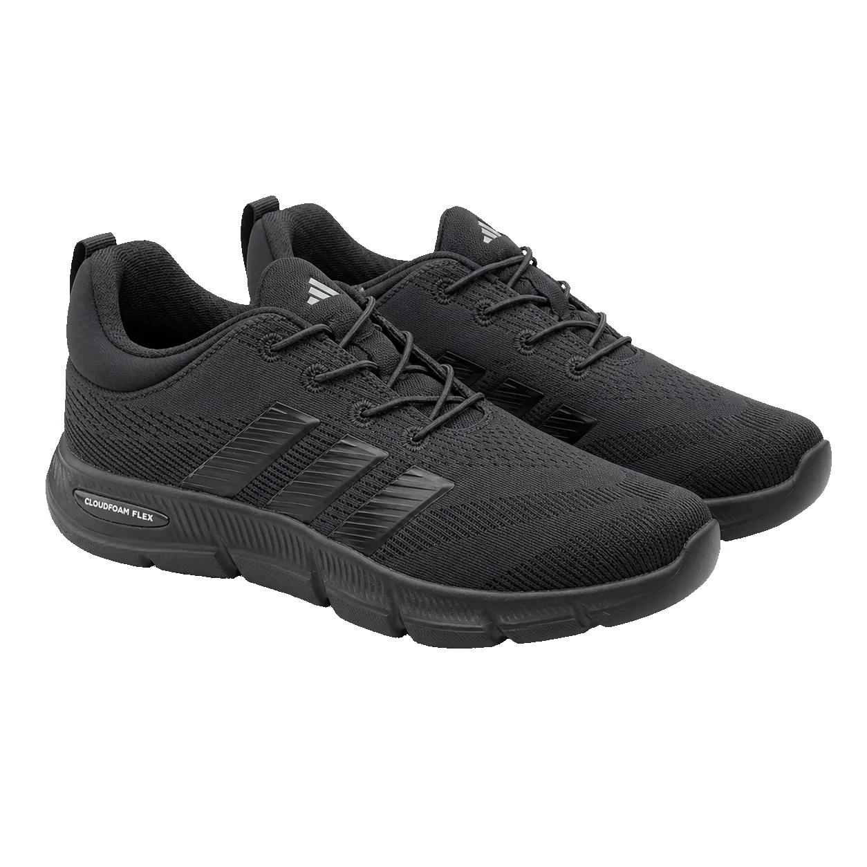 נעלי ספורט לגברים adidas CLOUDFOAM FLEX ELASTIC L WIDE אפור