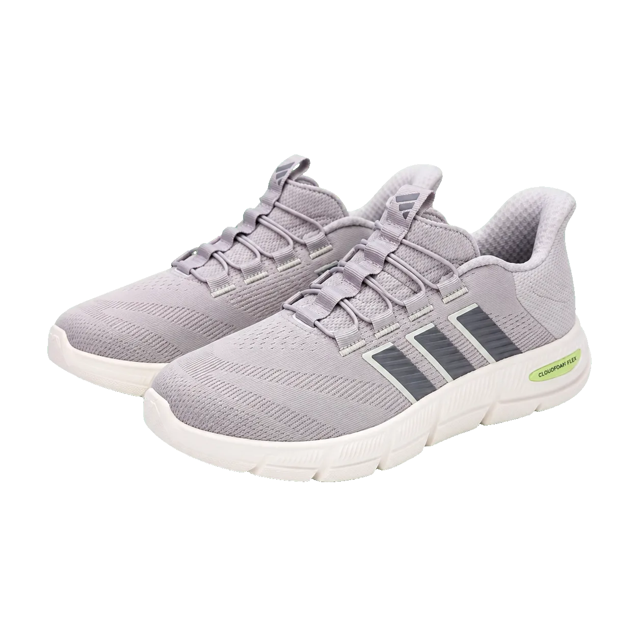 נעלי ספורט לגברים adidas CLOUDFOAM FLEX RAPIDFIT WIDE לבן/אפור