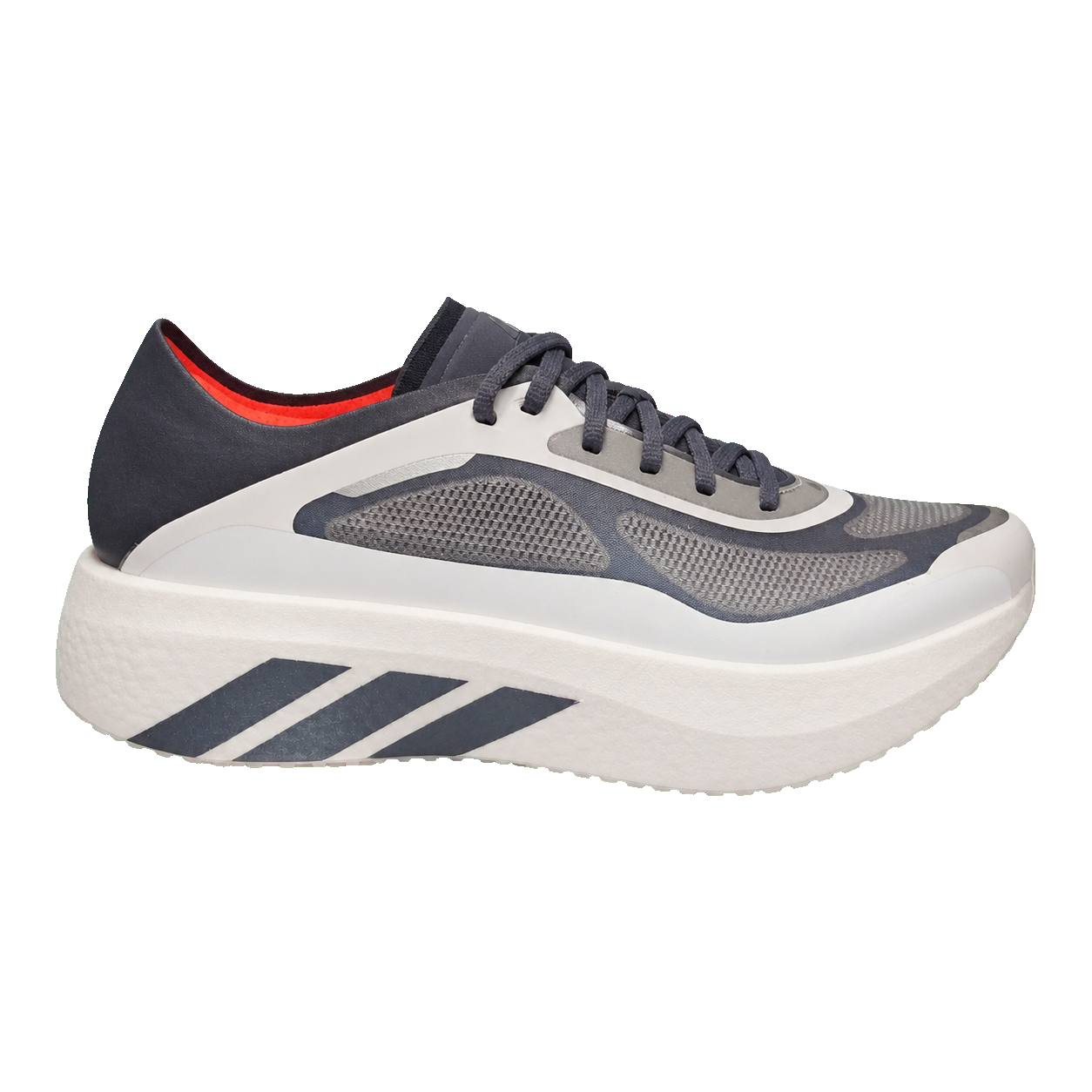 נעלי ריצה לגברים adidas HYPERBOOST RUN M אפור/לבן