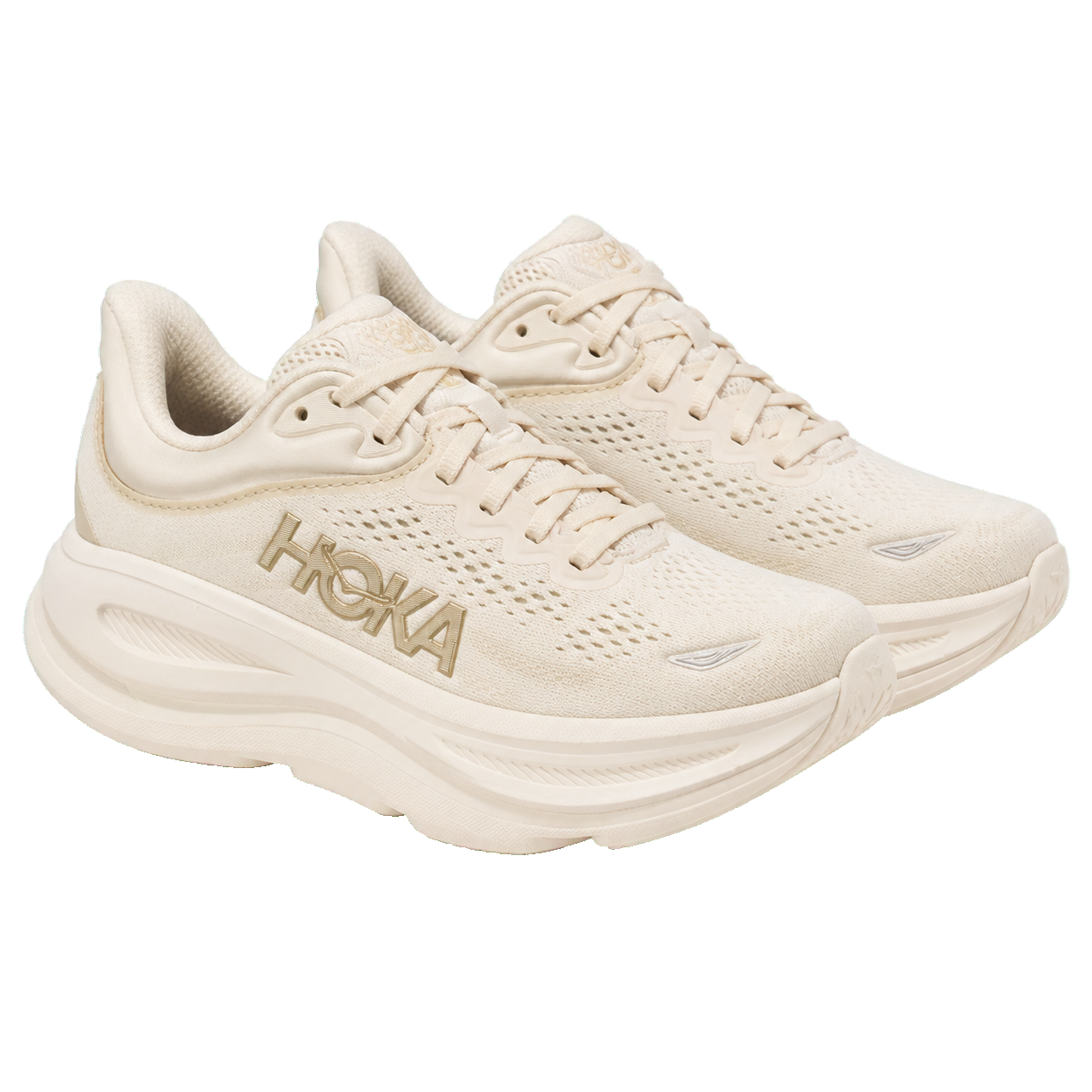 נעלי ריצה לנשים HOKA BONDI 9 קרם