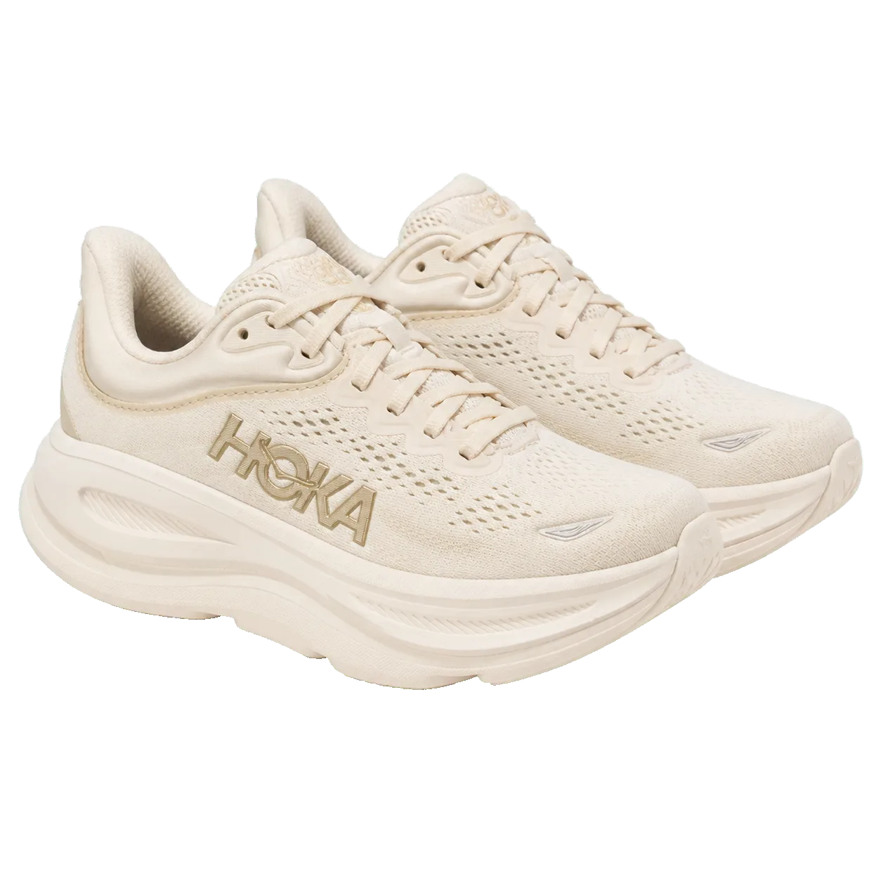 נעלי ריצה לנשים HOKA BONDI 9 קרם