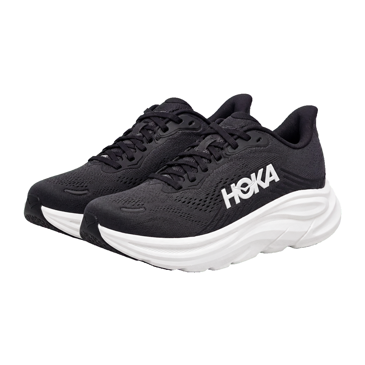 נעלי ריצה לנשים HOKA CLIFTON 11 שחור/לבן