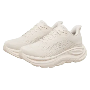 נעלי ריצה לנשים HOKA CLIFTON 11 WIDE קרם