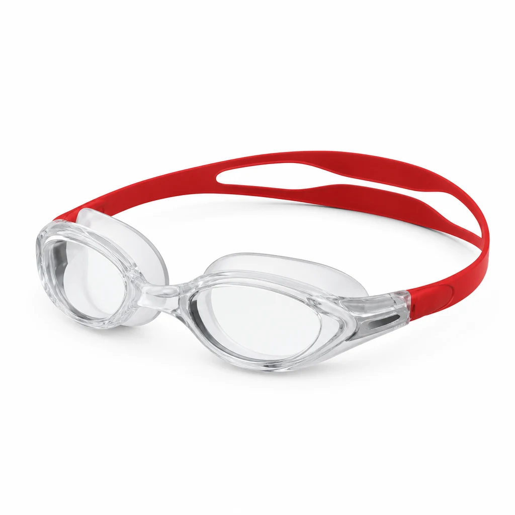 משקפת שחייה Speedo Biofuse 2.0 - Fed Red / Silver / Clear