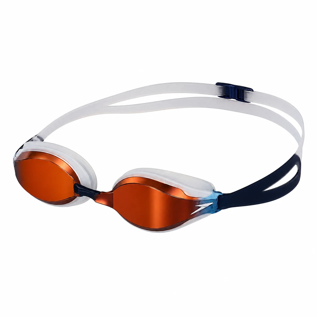 משקפת תחרות Speedo Fastskin Speedsocket 2 Mirror - White / Copper