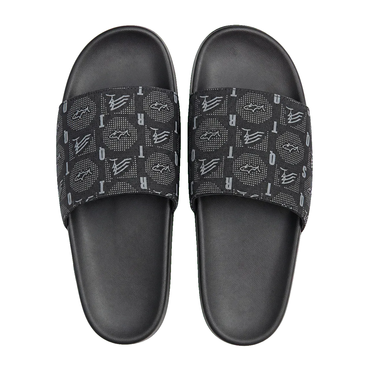 כפכפי Paul Shark All Over Comfort Slipper שחור